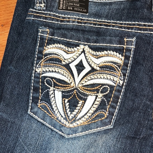 NWT Slim boot jeans size 3/4 - Picture 8 of 9